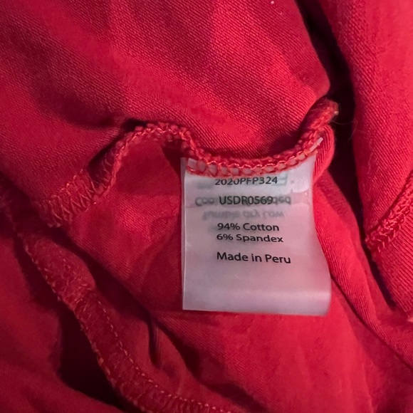 Halie T-Shirt Dress with pockets, size L, red Universal Standard EUC - Picture 3 of 3